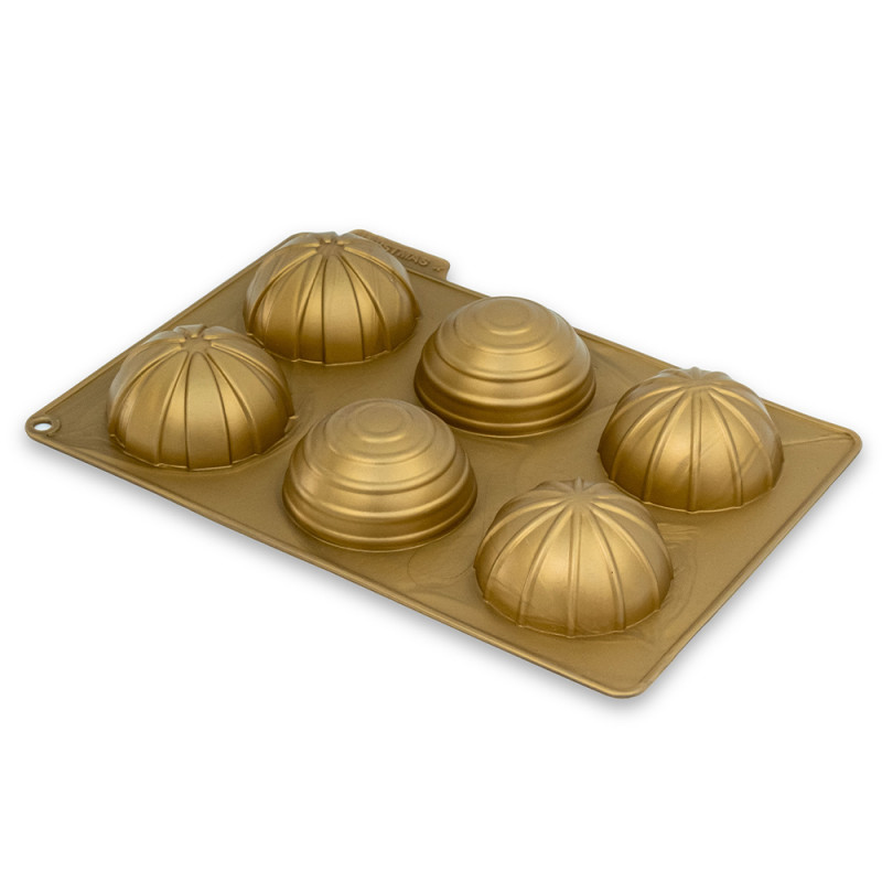 Moule En Silicone 6 Petites Demi-Sphères (8cm X 11cm) – Special Ingredients  Europe