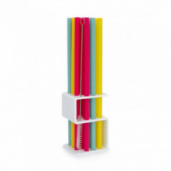 15 pailles reutilisables...