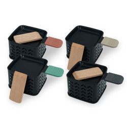 4 Raclettes à la bougie -...