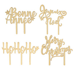 Cake topper de Noël - 4...