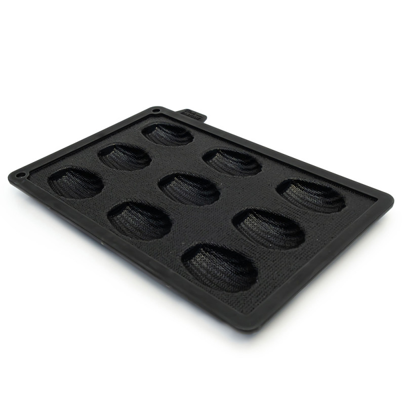 Moule gourmet 9 mini-cakes - silicone, noir - Cdiscount Maison