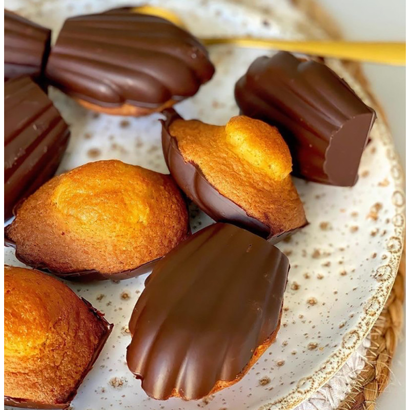 Moule à gâteau madeleine en silicone, 9 cavités, coquille, biscuit