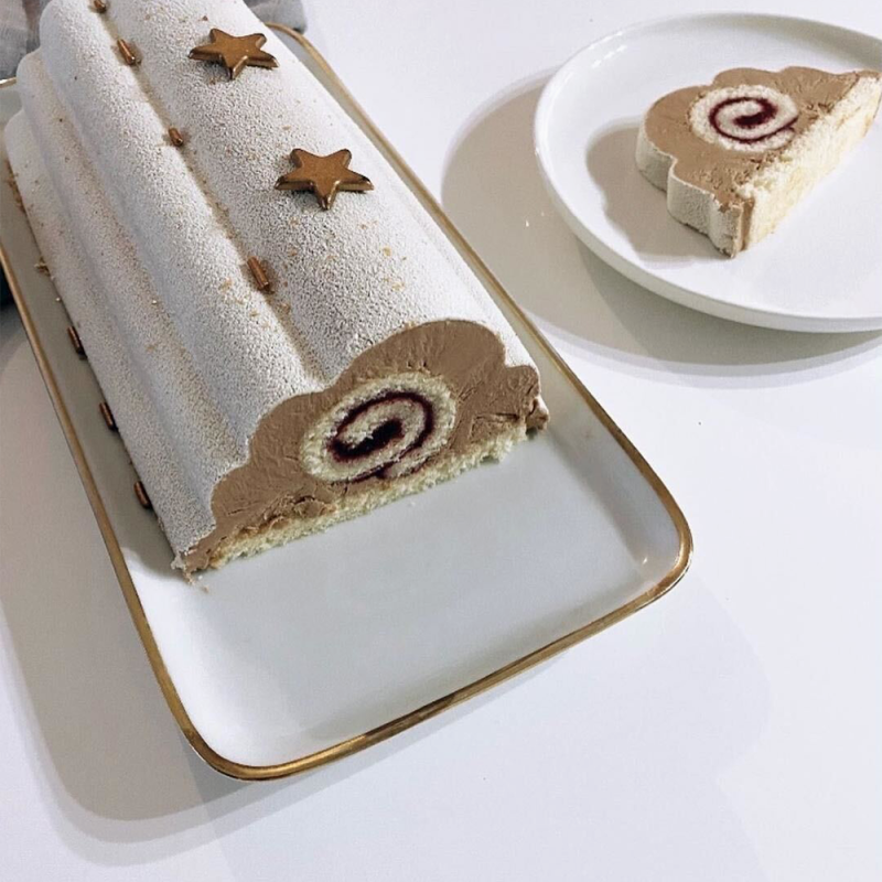 Moule bûche Sapin Silikomart à 29,90 €