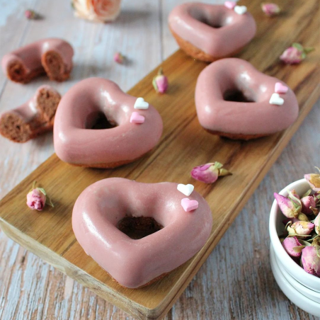 Cecoa Moule En Silicone Génoise Cœurs, Gâteau Pour Saint Valentin