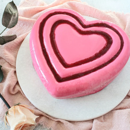 Moule à gâteau en forme de cœur adapté à la fête de mariage de la  Saint-Valentin-3