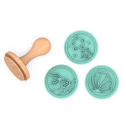 Tampon Biscuits Sirène – 3...