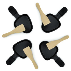 4 Poêlons Raclette & 4...