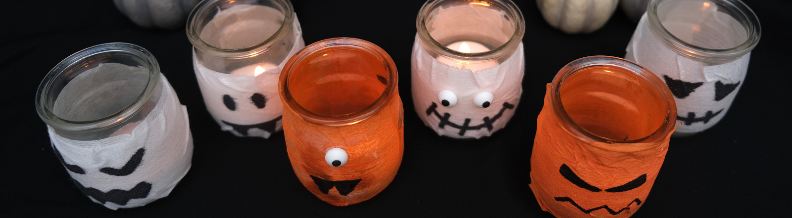 DIY Bougeoirs d’Halloween