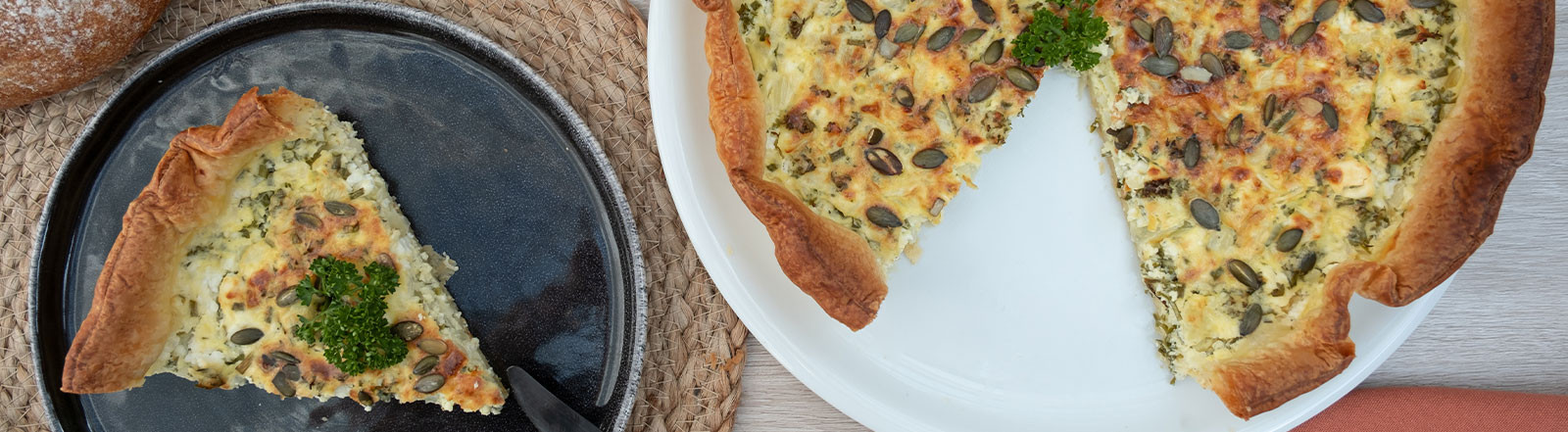 Tarte Feta herbes fraîches Tarte Feta herbes fraîches