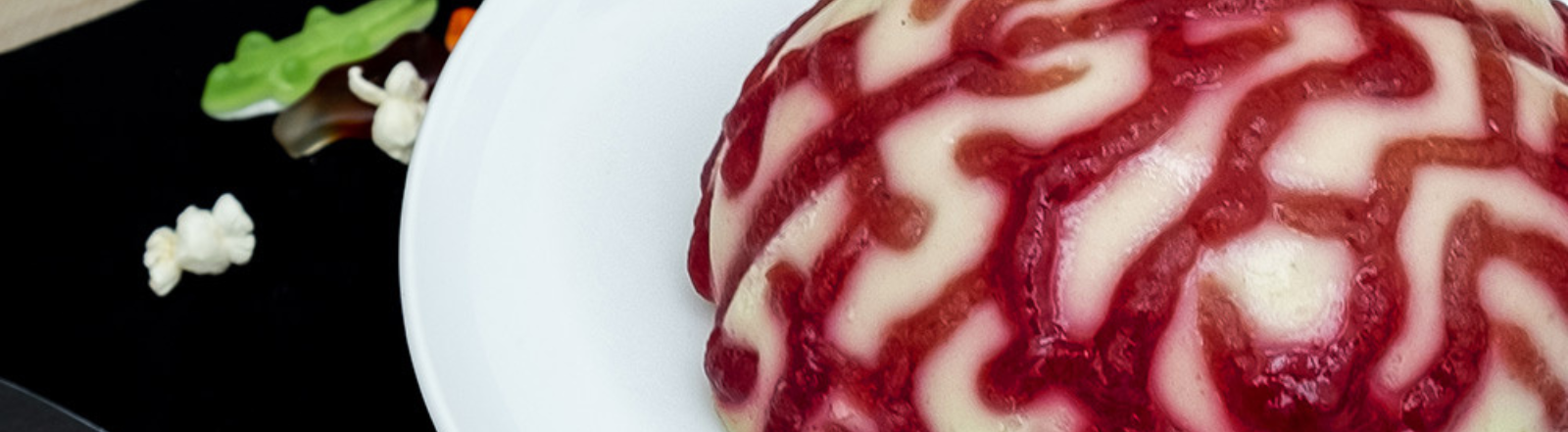 Gâteau au yaourt en forme de cervelle