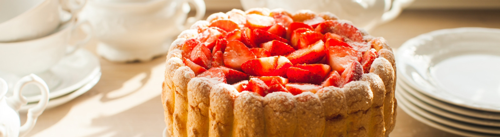 Charlotte aux fraises