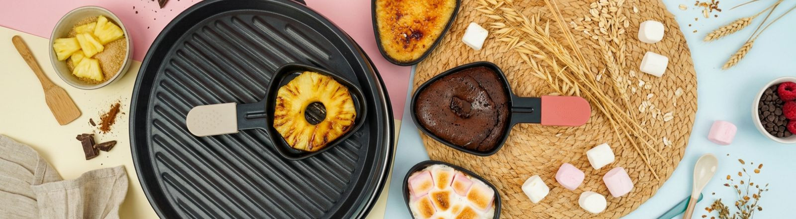Dessert appareil à raclette : 5 recettes gourmandes avec les poêlons Sweety