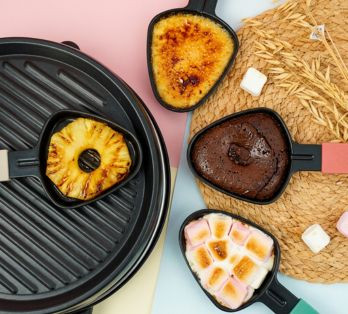 Dessert appareil à raclette : 5 recettes gourmandes avec les poêlons Sweety