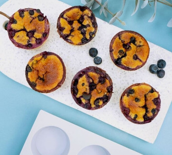 Muffins aux myrtilles